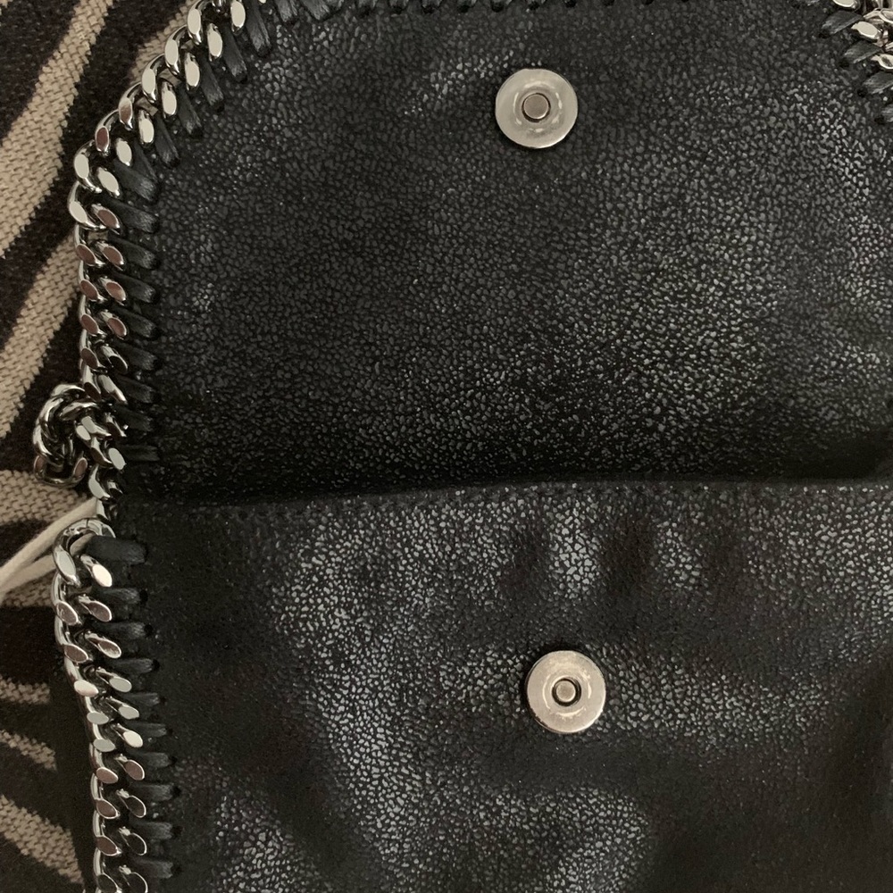 Stella Mccartney Tiny Folder Black Shoulder Bag - image 3